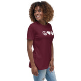 Peace, love, paws Women's T-Shirt
