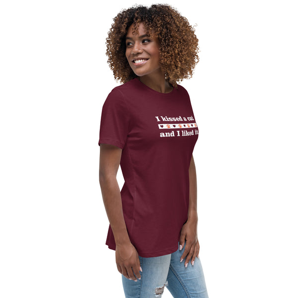 I kissed a cat Women's T-Shirt