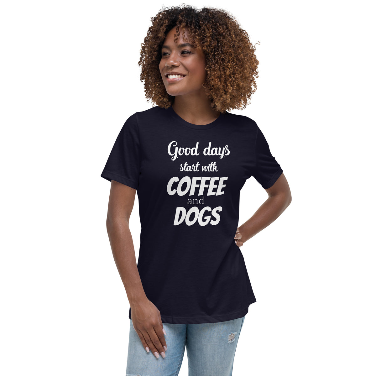 Coffee and dogs Women's T-Shirt