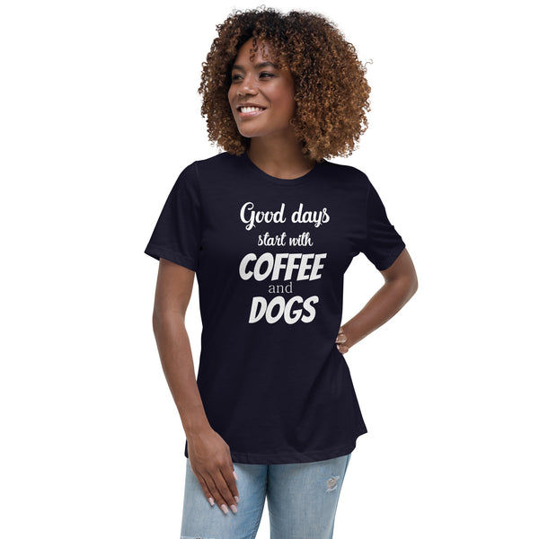 Coffee and dogs Women's T-Shirt