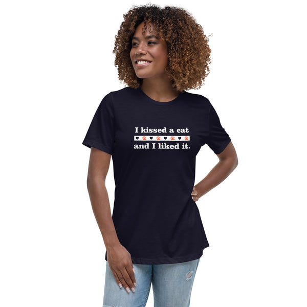 I kissed a cat Women's T-Shirt