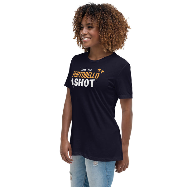 Time for Portobello shot Women's T-Shirt-Women's Relaxed T-shirt | Bella + Canvas 6400-I love Veterinary