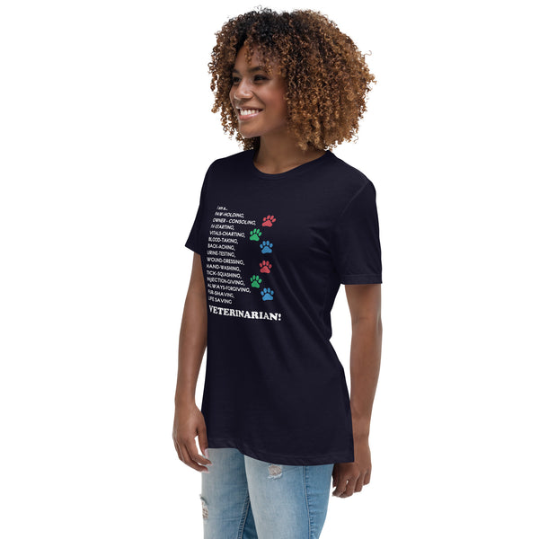 I am a... Veterinarian Women's T-Shirt-I love Veterinary