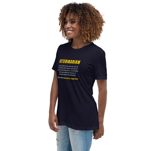 Veterinarian Definition Women's T-Shirt