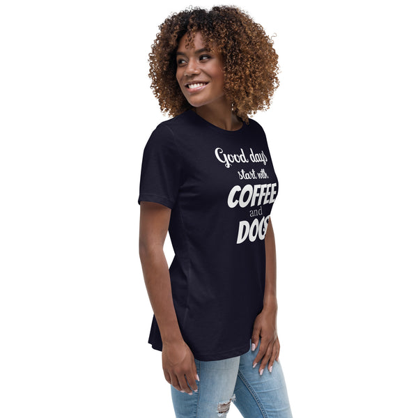 Coffee and dogs Women's T-Shirt