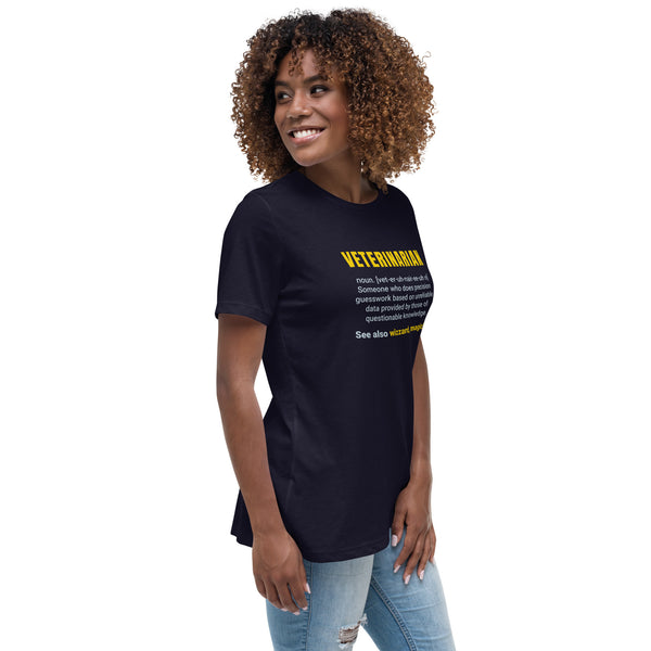 Veterinarian Definition Women's T-Shirt
