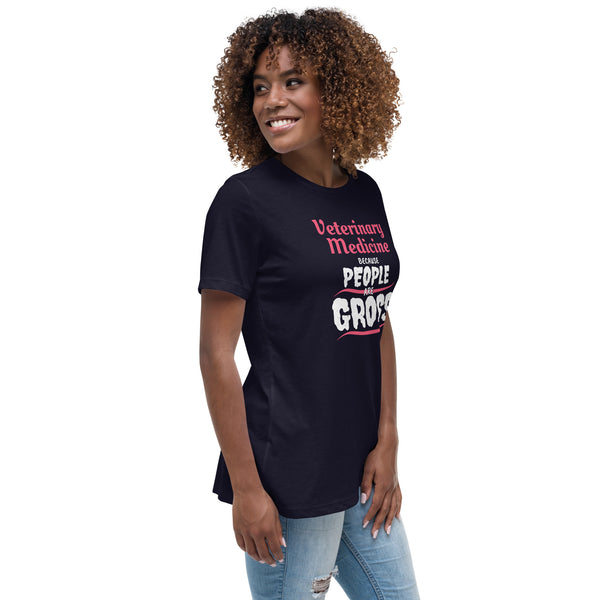Veterinary because people are Gross Women's T-Shirt
