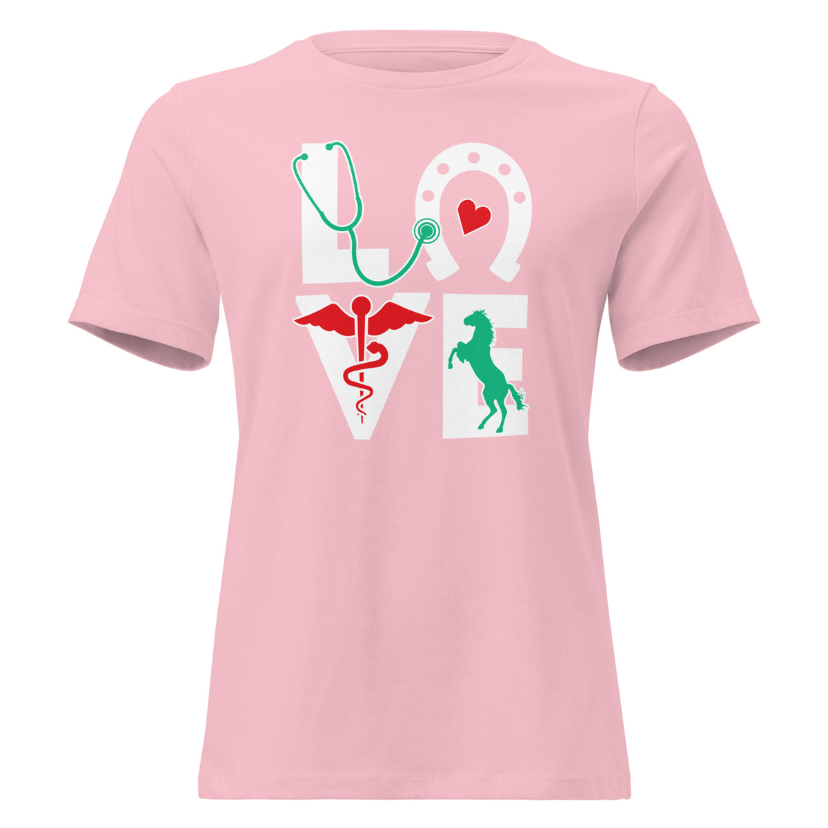 Equine Love Women's T-Shirt-I love Veterinary