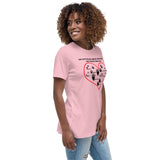 All animals great and small, we treat them all Women's Relaxed T-Shirt-Women's Relaxed T-shirt | Bella + Canvas 6400-I love Veterinary