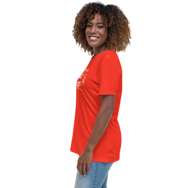 I like to collect things Women's T-Shirt-Women's Relaxed T-shirt | Bella + Canvas 6400-I love Veterinary