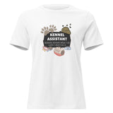 Kennel Assistant, nobody knows what I do until I don't do it Women's T-Shirt-I love Veterinary
