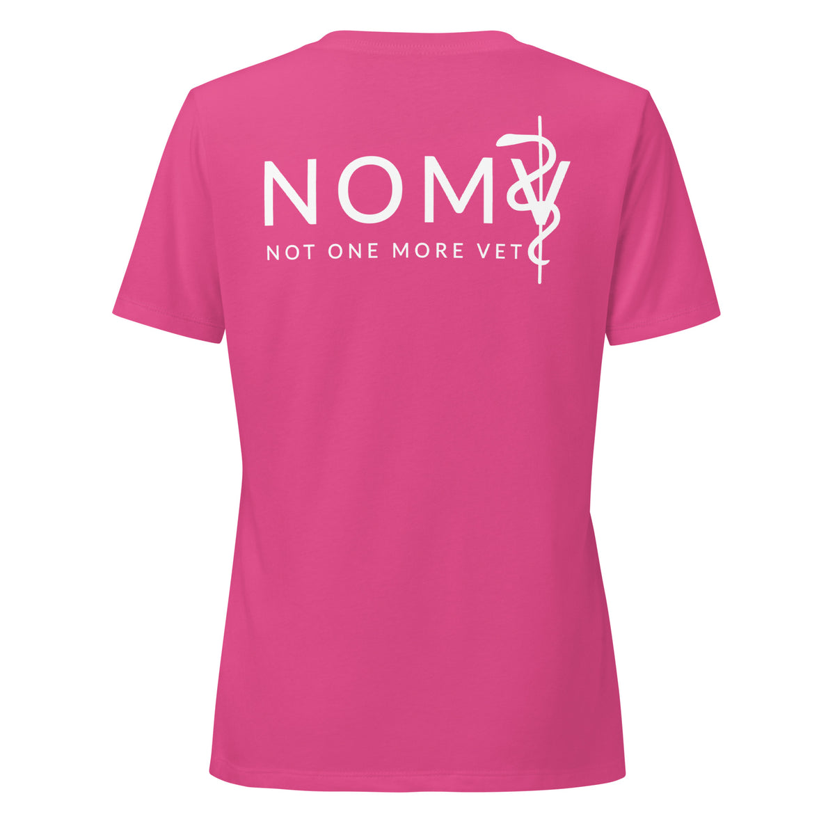 NOMV Cat Pulse Women's V-Neck T-Shirt-I love Veterinary