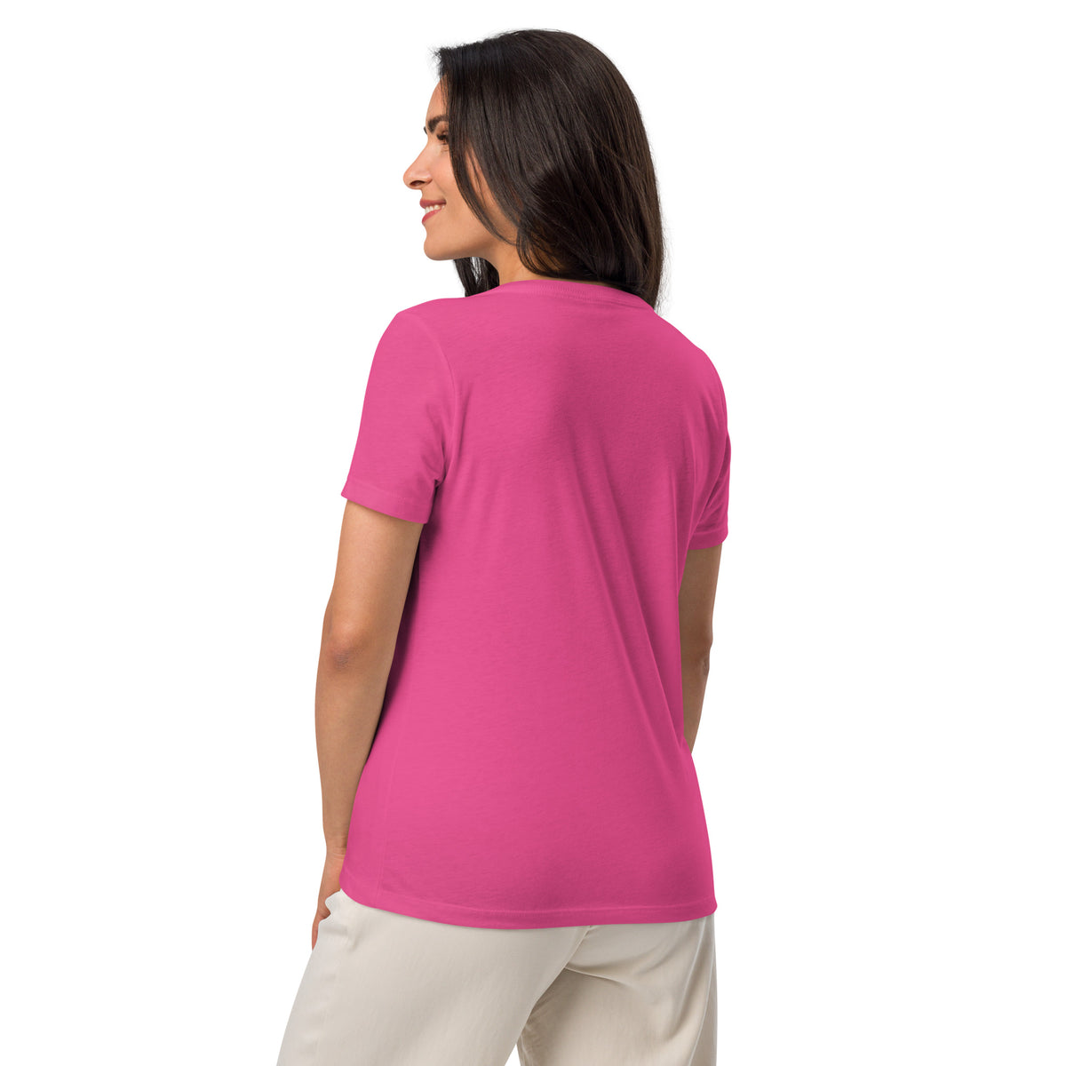 Vet Receptionist Pawprint Women’s V-neck t-shirt-I love Veterinary