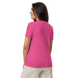 Vet Receptionist Pawprint Women’s V-neck t-shirt-I love Veterinary