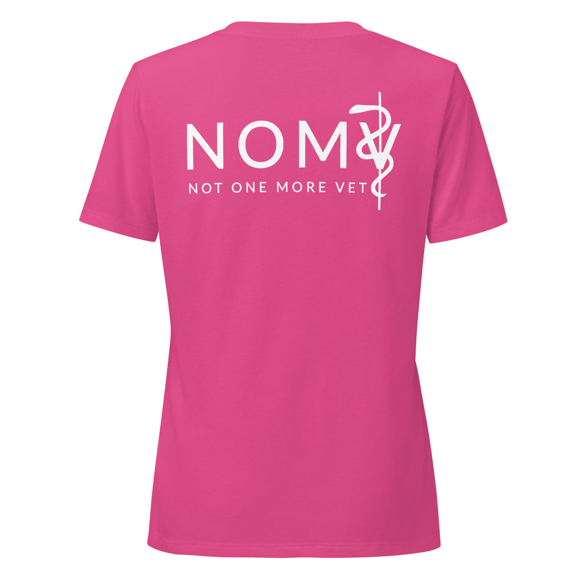NOMV A beautiful day to save a life Women's V-Neck T-Shirt