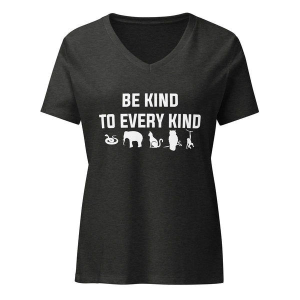 Be kind to every kind Women's V-Neck T-Shirt