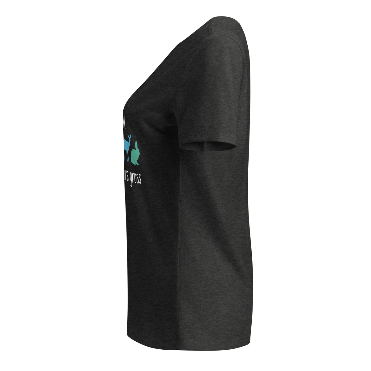 Vet Tech: because people are gross Women's V-Neck T-Shirt