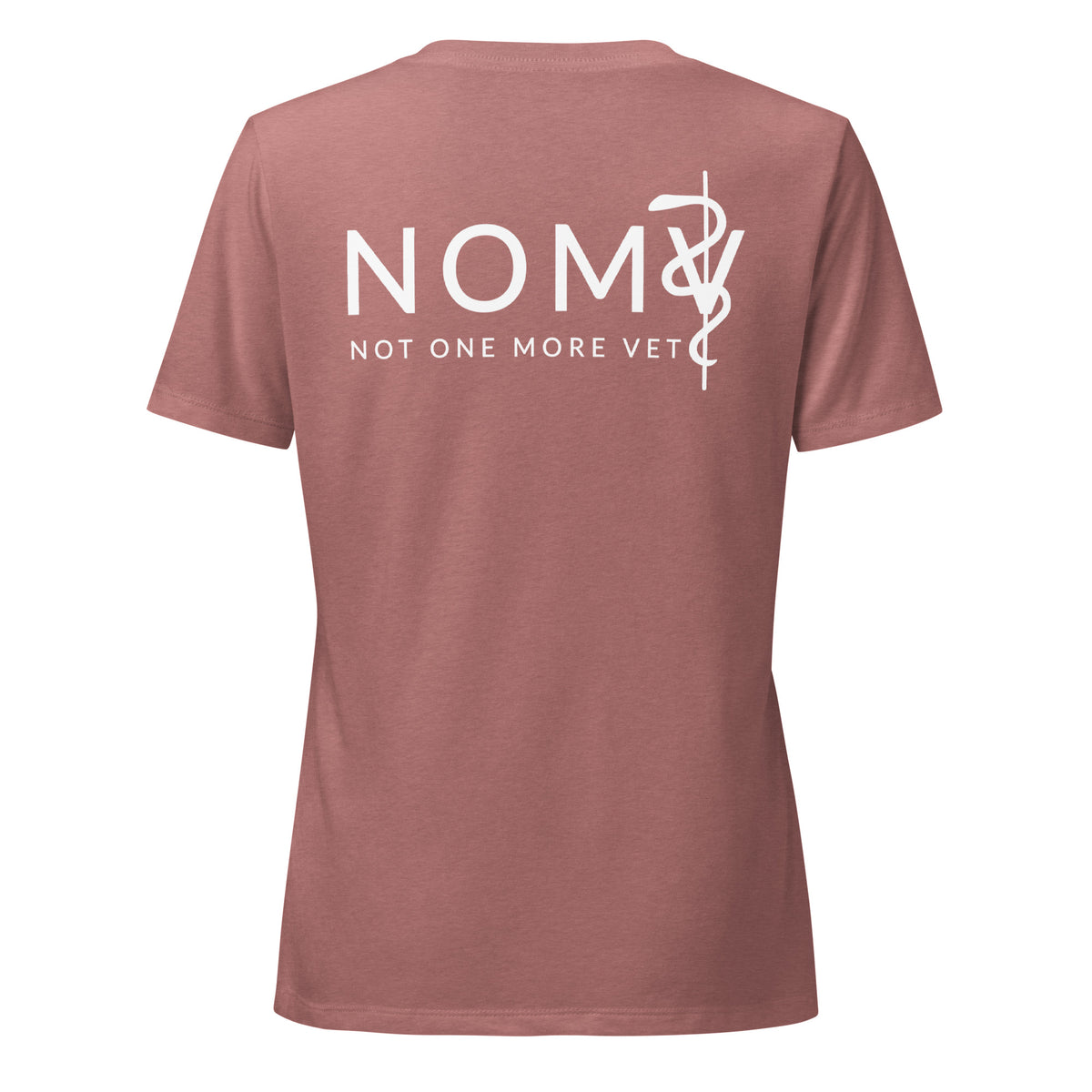 NOMV A beautiful day to save a life Women's V-Neck T-Shirt