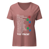 I am a... Vet tech Women's V-Neck T-Shirt