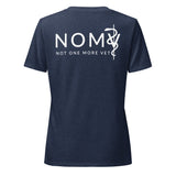 NOMV Cat Pulse Women's V-Neck T-Shirt-I love Veterinary