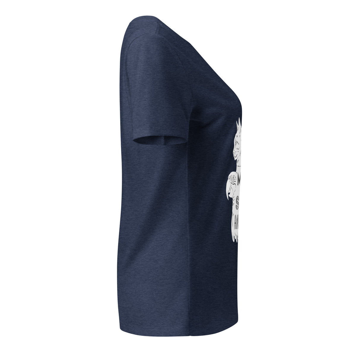 I was made to save animals Women's V-Neck T-Shirt-I love Veterinary