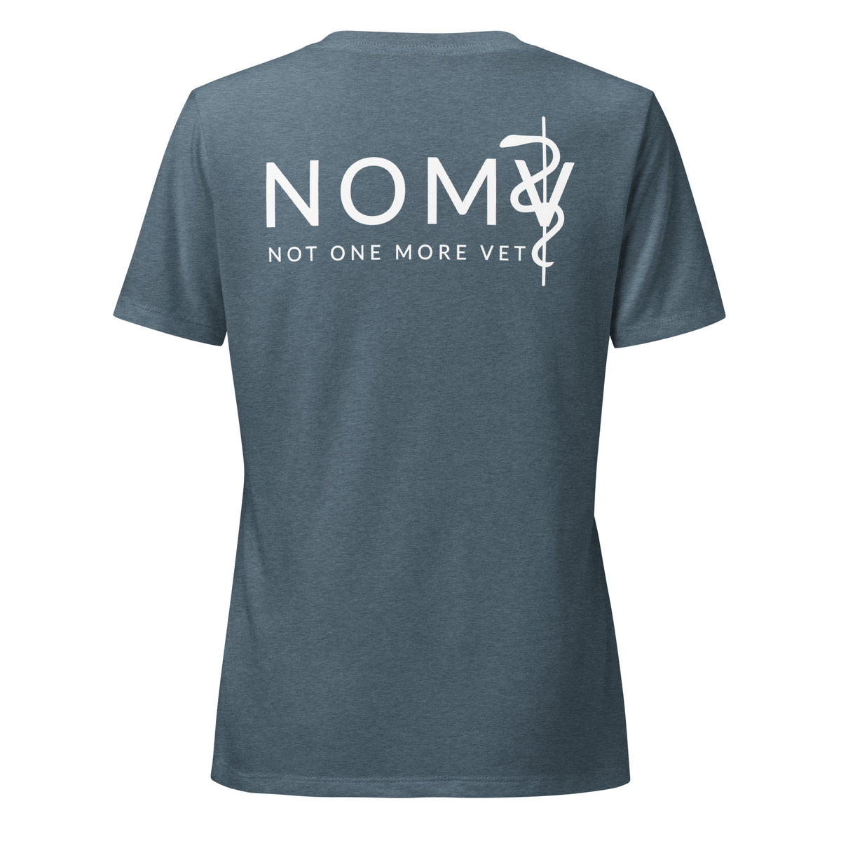 NOMV Cat Pulse Women's V-Neck T-Shirt-I love Veterinary
