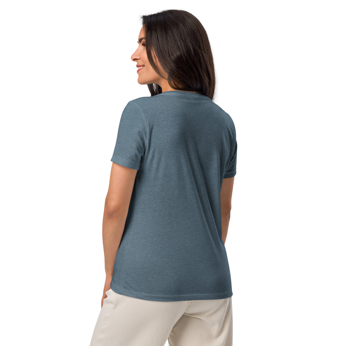 Vet Receptionist Pawprint Women’s V-neck t-shirt-I love Veterinary