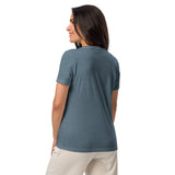 Vet Receptionist Pawprint Women’s V-neck t-shirt-I love Veterinary