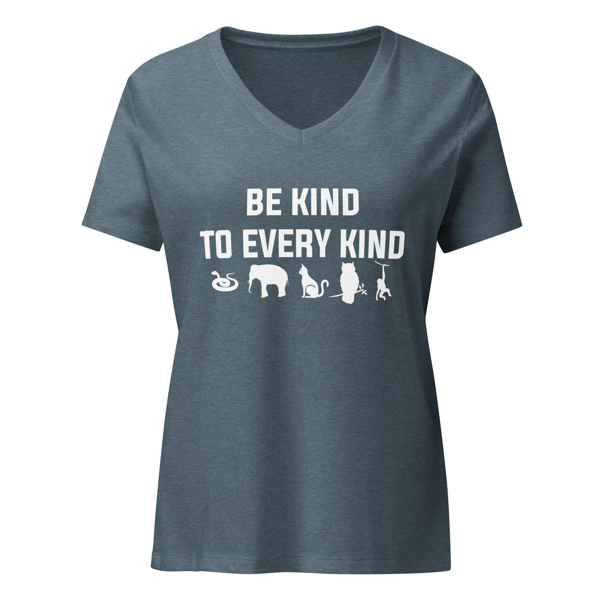 Be kind to every kind Women's V-Neck T-Shirt