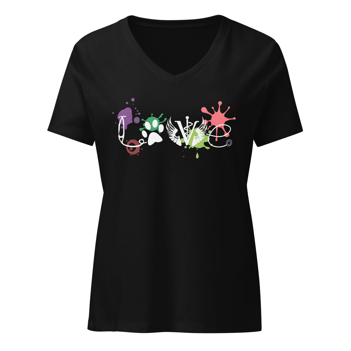 LOVE Veterinary Medicine Women's Women's V-Neck T-Shirt