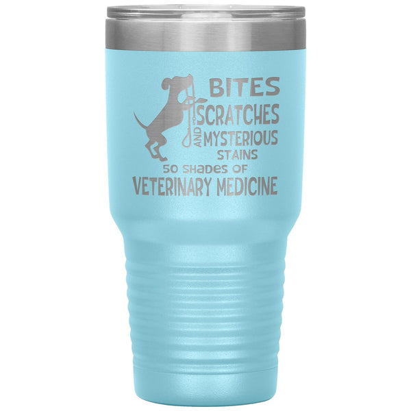 50 Shades of Veterinary Medicine 30oz Tumbler-Tumblers-I love Veterinary