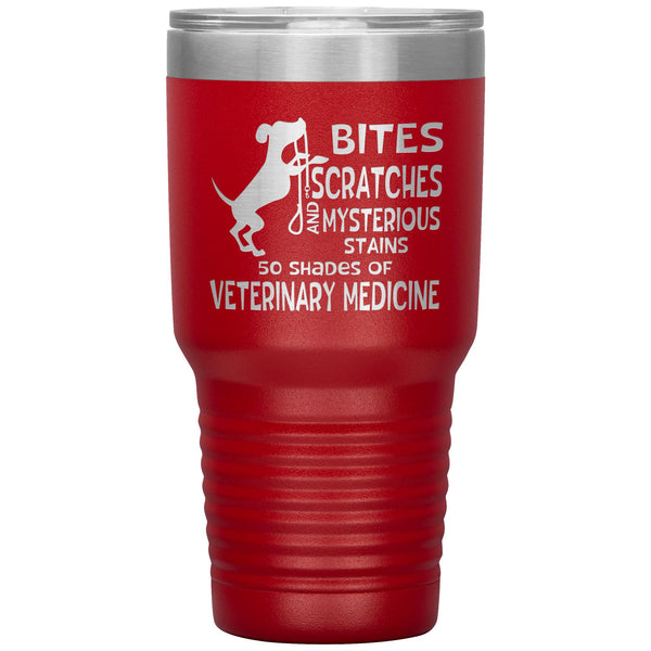 50 Shades of Veterinary Medicine 30oz Tumbler-Tumblers-I love Veterinary
