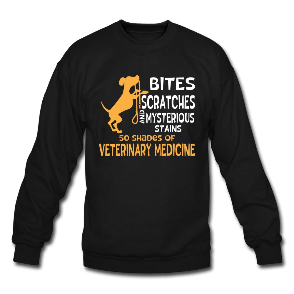 50 Shades of Veterinary Medicine Crewneck Sweatshirt-Unisex Crewneck Sweatshirt | Gildan 18000-I love Veterinary