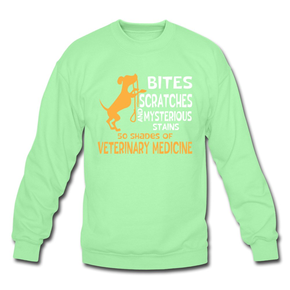 50 Shades of Veterinary Medicine Crewneck Sweatshirt-Unisex Crewneck Sweatshirt | Gildan 18000-I love Veterinary