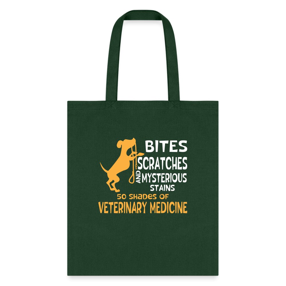 50 Shades of Veterinary Medicine Tote Bag-Tote Bag | Q-Tees Q800-I love Veterinary
