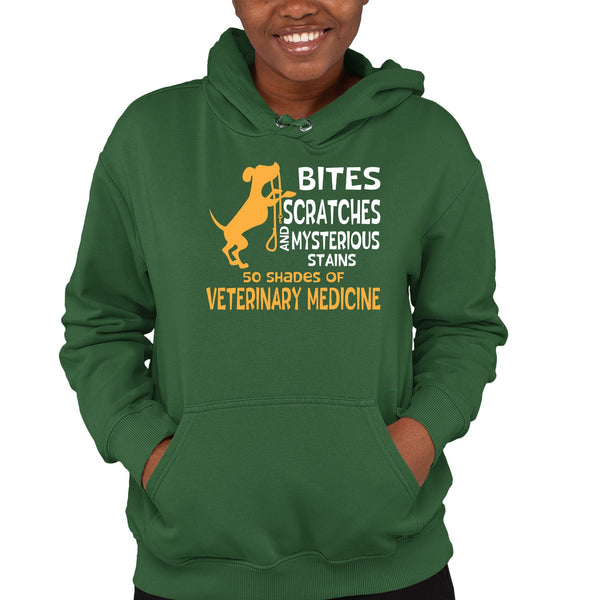 50 Shades of Veterinary Medicine Unisex Hoodie-Men's Hoodie | Hanes P170-I love Veterinary