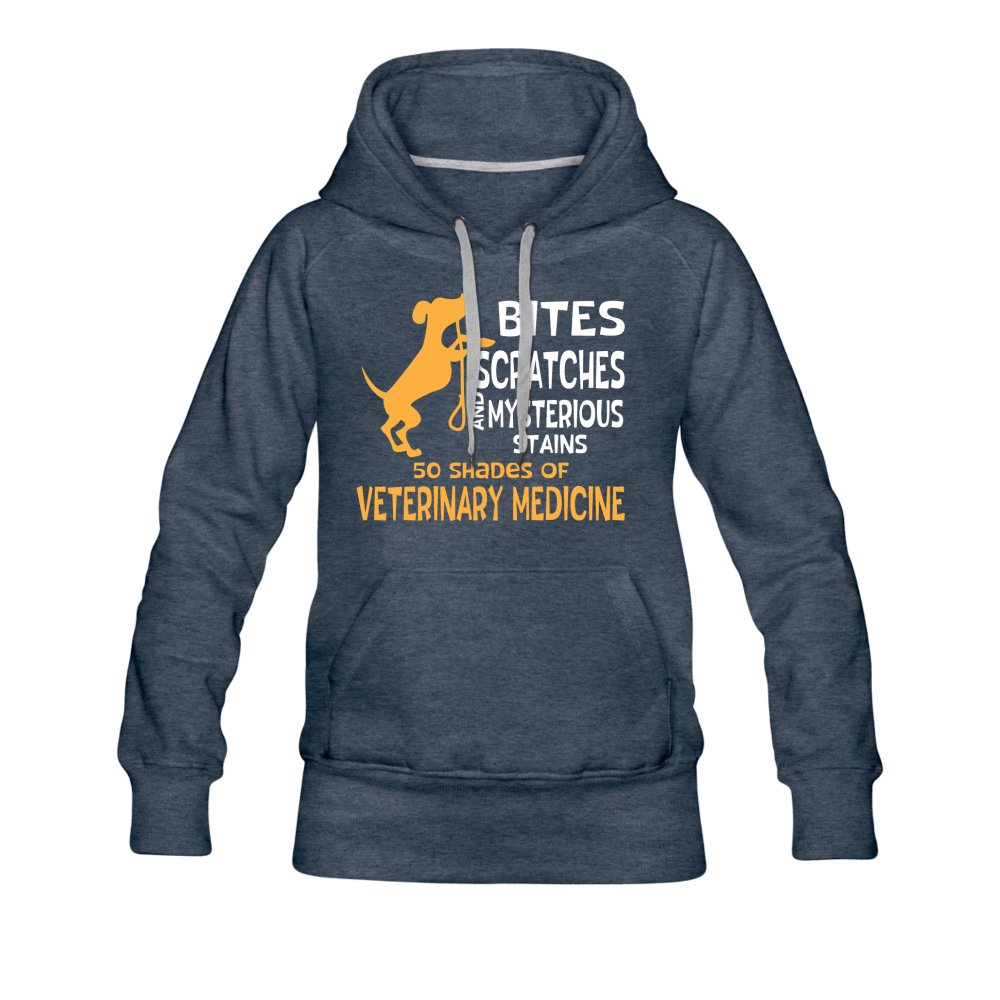 50 Shades of Veterinary Medicine Women’s Premium Hoodie-Women’s Premium Hoodie | Spreadshirt 444-I love Veterinary