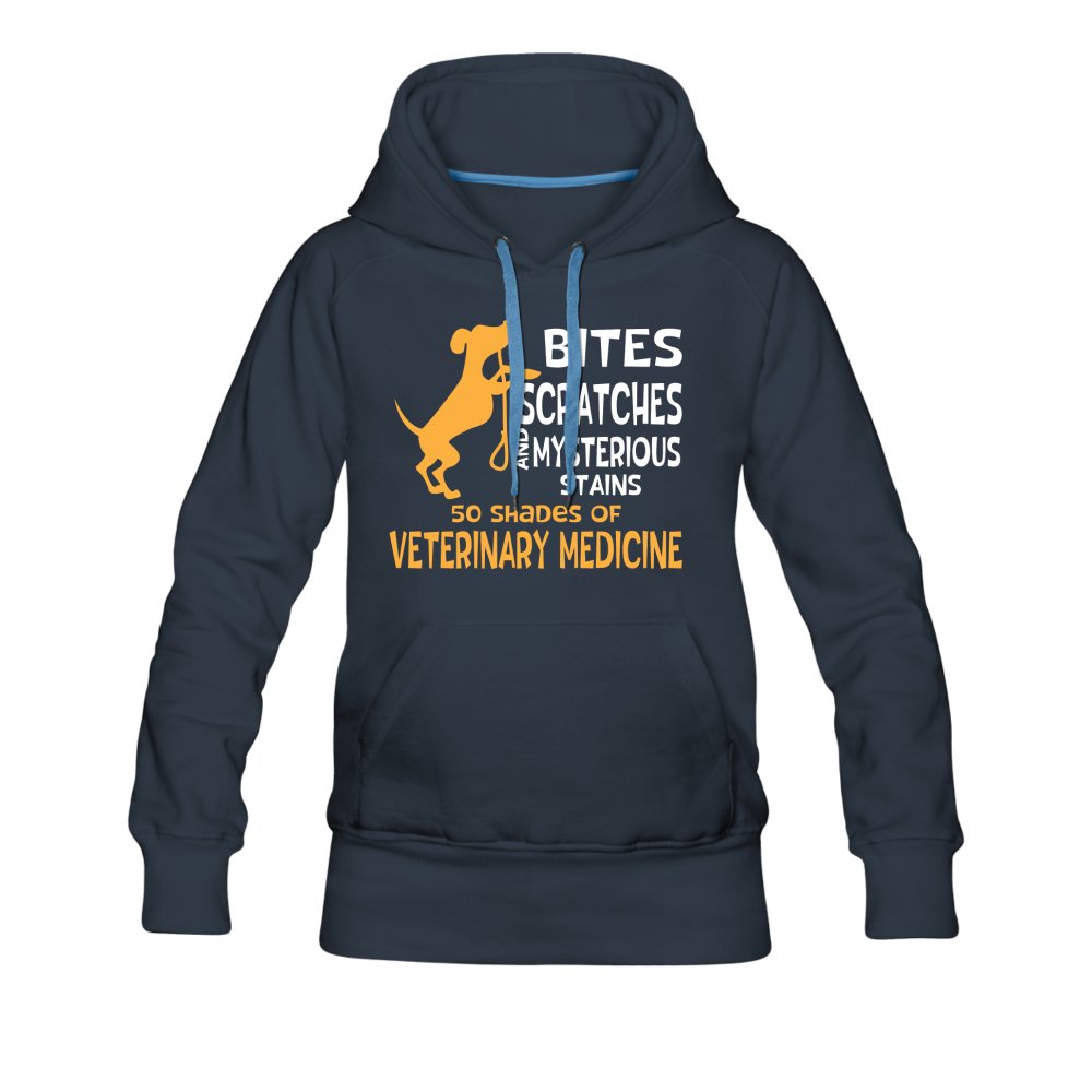 50 Shades of Veterinary Medicine Women’s Premium Hoodie-Women’s Premium Hoodie | Spreadshirt 444-I love Veterinary