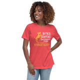 50 Shades of Veterinary Medicine Women's Relaxed T-Shirt-Women's Relaxed T-shirt | Bella + Canvas 6400-I love Veterinary
