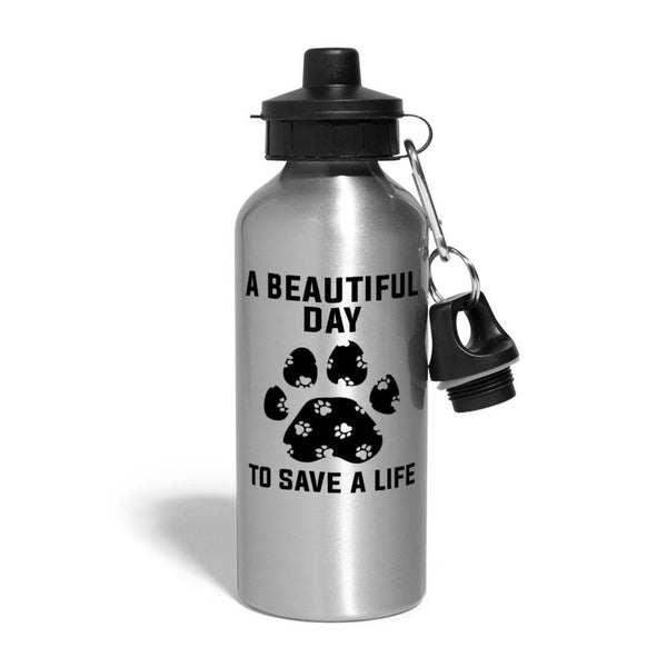 A beautiful day to save a life 20oz Water Bottle-Water Bottle | BestSub BLH1-2-I love Veterinary