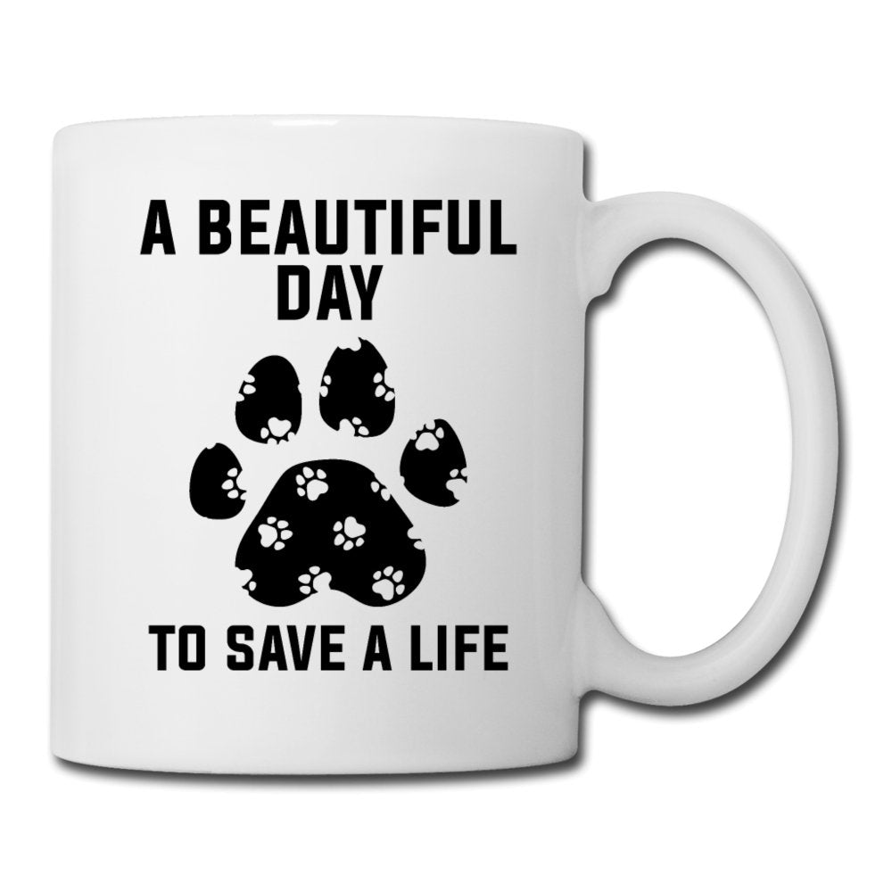 A beautiful day to save a life Coffee/Tea Mug-Coffee/Tea Mug | BestSub B101AA-I love Veterinary