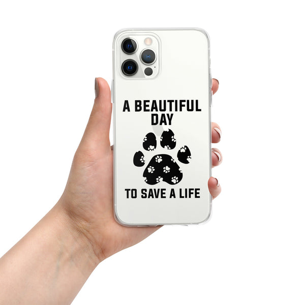 A beautiful day to save a life iPhone Case-iPhone Case-I love Veterinary