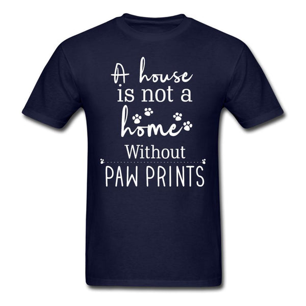 A house is not a home without Pawprints Unisex T-shirt-Unisex Classic T-Shirt | Fruit of the Loom 3930-I love Veterinary