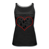All animals great and small, we treat them all Women's Tank Top-Women’s Premium Tank Top | Spreadshirt 917-I love Veterinary