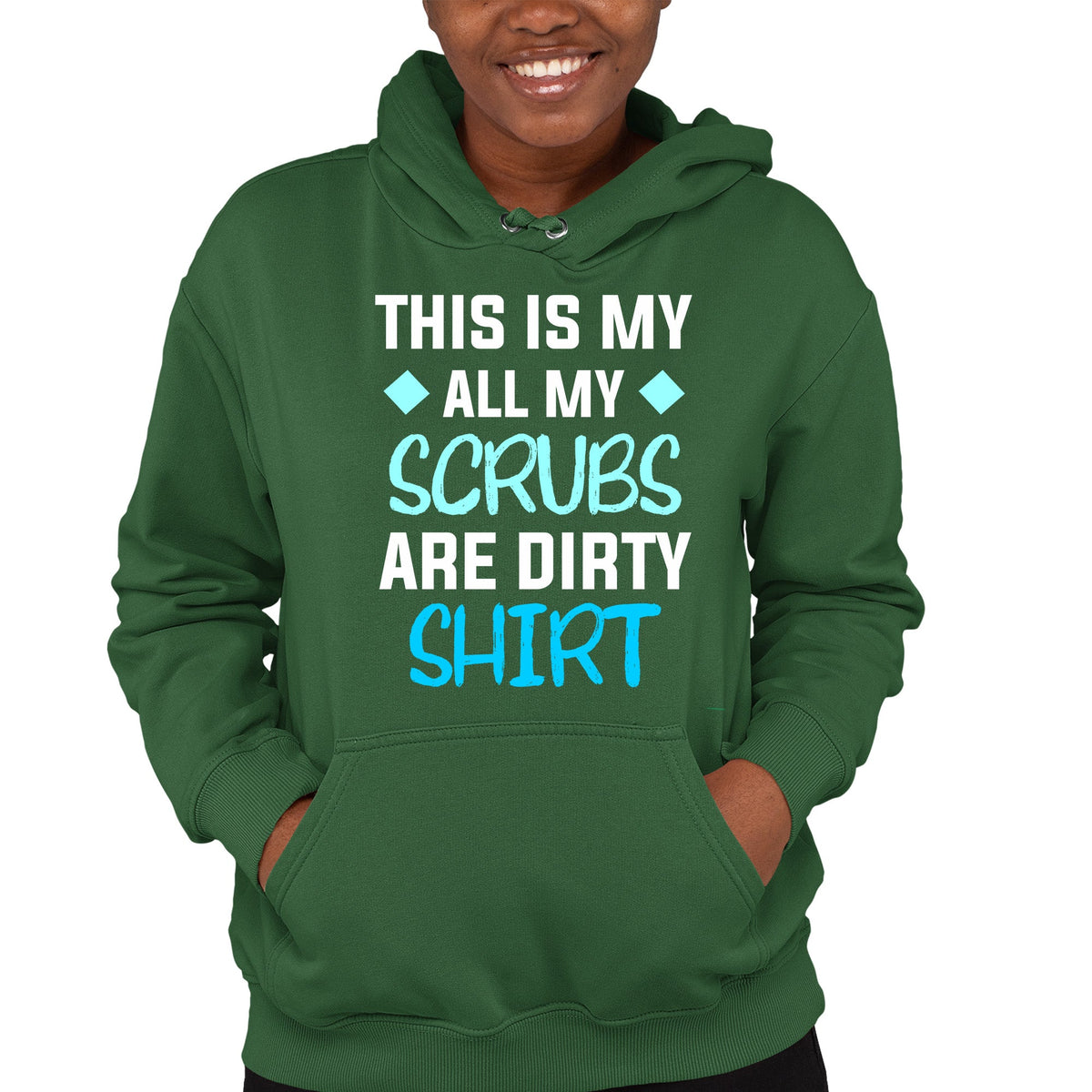 All my Scrubs are dirty Unisex Hoodie-Men's Hoodie | Hanes P170-I love Veterinary