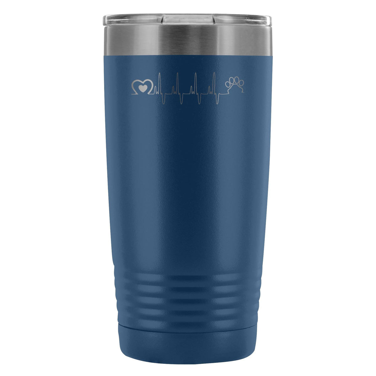 Animal Love Beat 20oz Vacuum Tumbler-Tumblers-I love Veterinary
