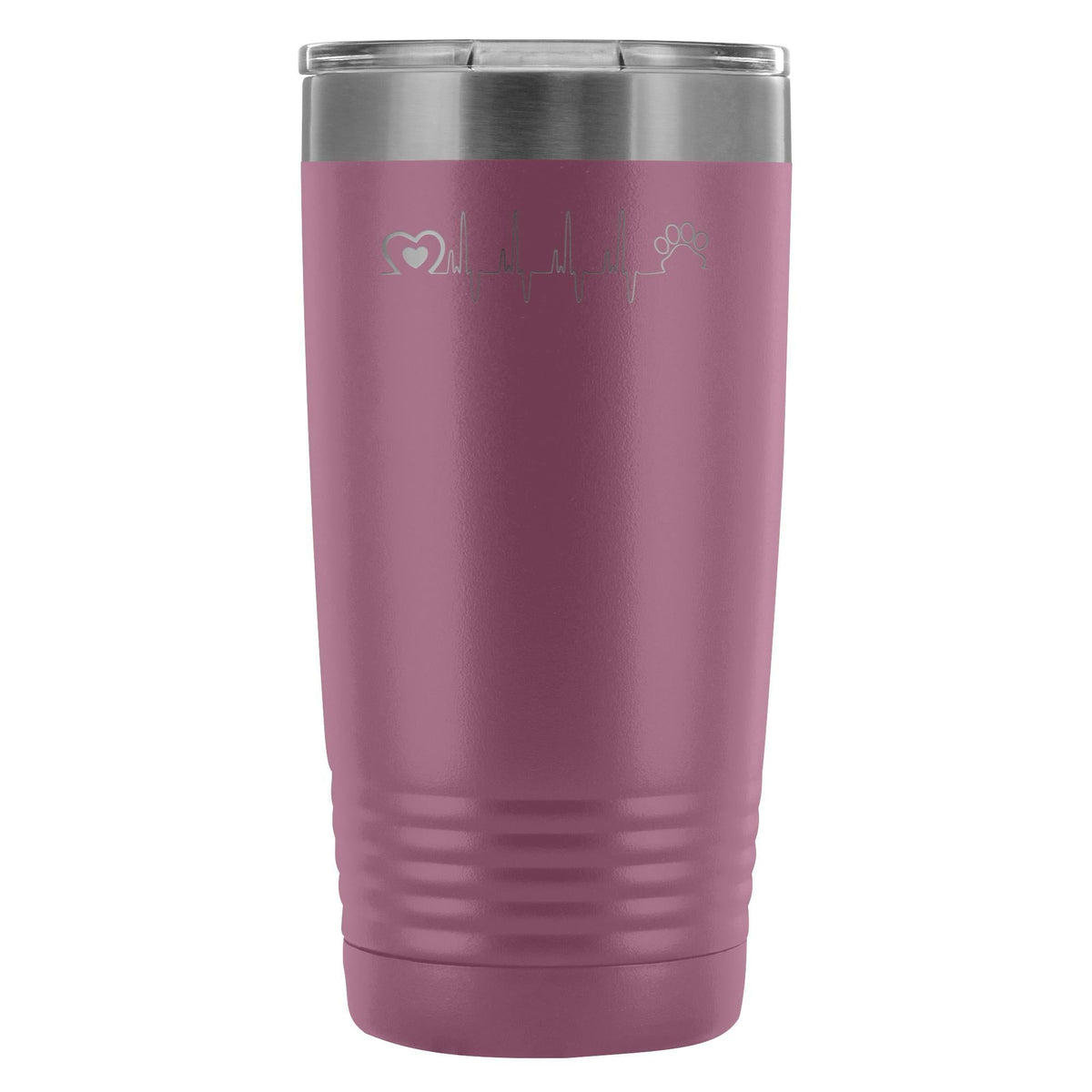 Animal Love Beat 20oz Vacuum Tumbler-Tumblers-I love Veterinary