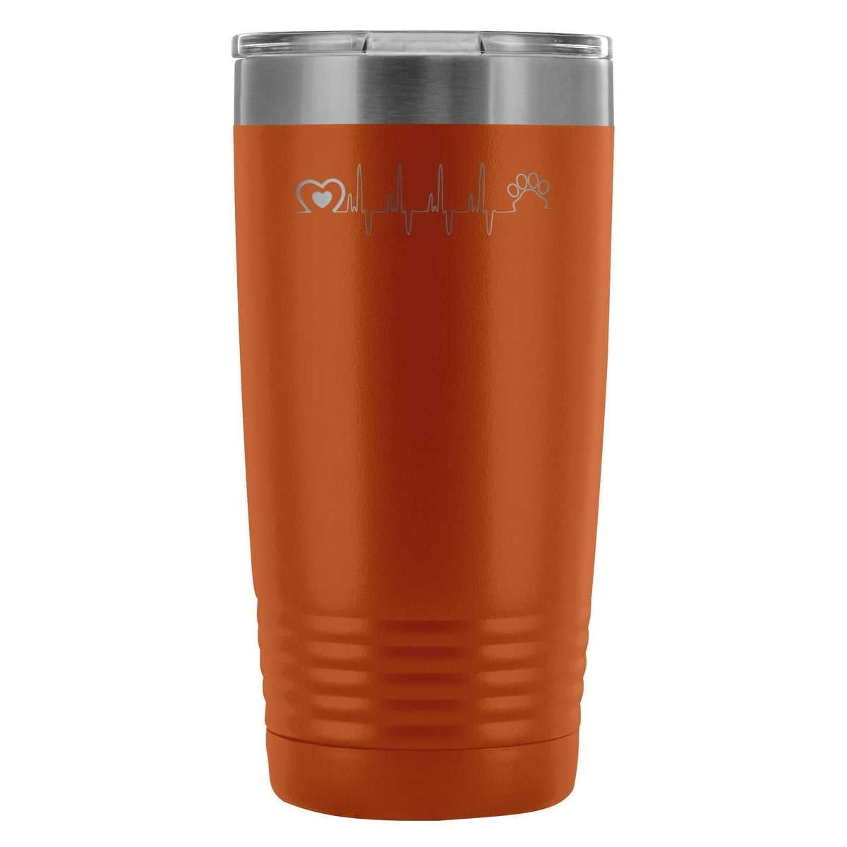 Animal Love Beat 20oz Vacuum Tumbler-Tumblers-I love Veterinary