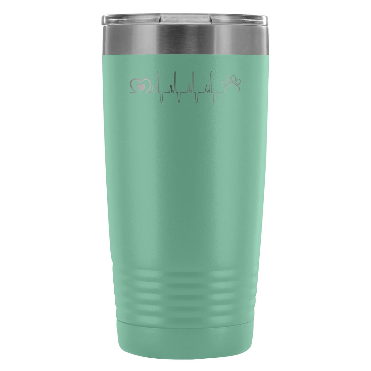 Animal Love Beat 20oz Vacuum Tumbler-Tumblers-I love Veterinary