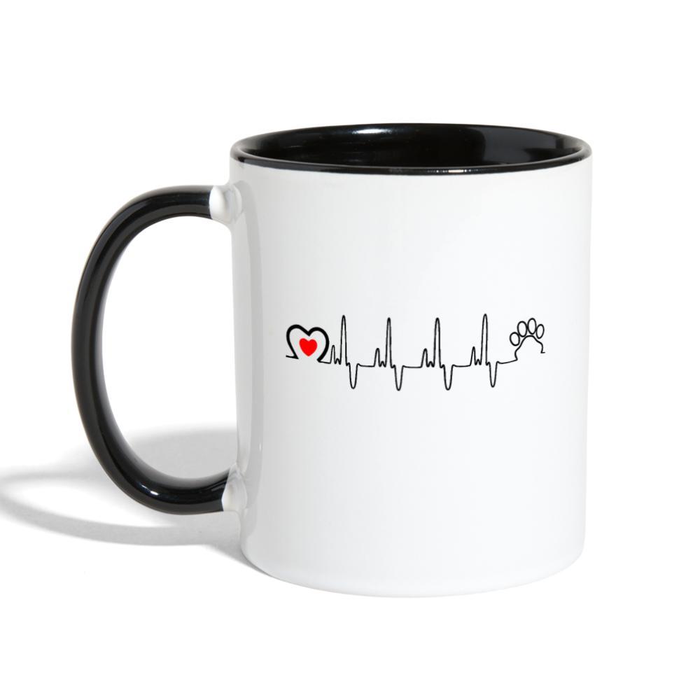 Animal love beat Contrast Coffee Mug-Contrast Coffee Mug | BestSub B11TAA-I love Veterinary